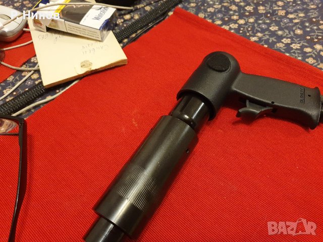 HAZET 9035 –19 5 Пневматична телена четка за почистване на ръжда , снимка 5 - Други инструменти - 43135453