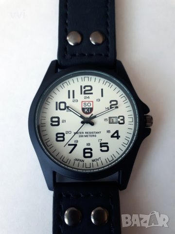 Мъжки часовник Soki, снимка 2 - Мъжки - 37376559