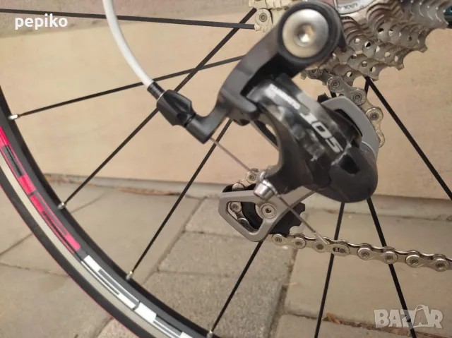 Продавам колела внос от Германия  шосеен карбонов велосипед GRANVILLE 28 цола  SHIMANO 105, снимка 15 - Велосипеди - 49655281