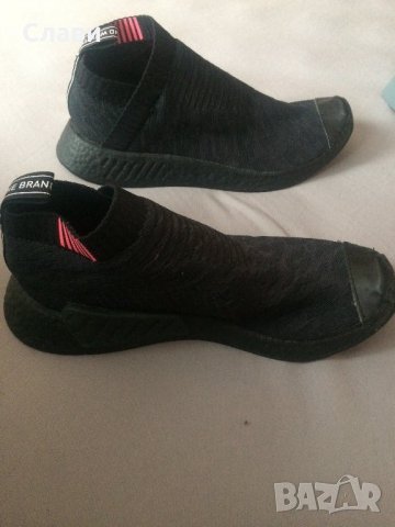 Продавам оригинални мъжки обувки adidas Originals Men's Nmd Cs2 Primeknit Boost Sneakers In Black Cq, снимка 4 - Спортни обувки - 27864258