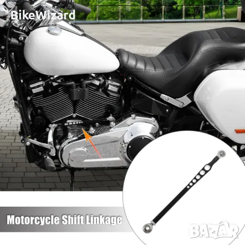  Motoforti Лост за превключване на предавките с 6 дупки Черен, снимка 5 - Части - 47695243