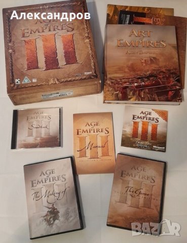 Age of Empires 3 PC Game Collector's Edition, снимка 1 - Игри за PC - 43427102