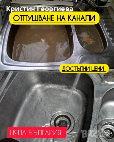 Отпушване на канали - Вик услуги , снимка 3 - ВиК услуги - 46087902