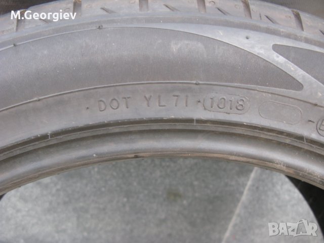 2бр.Nokian ZLINE 245/45/19 DOT 10/18-6,2 mm, снимка 7 - Гуми и джанти - 27347319