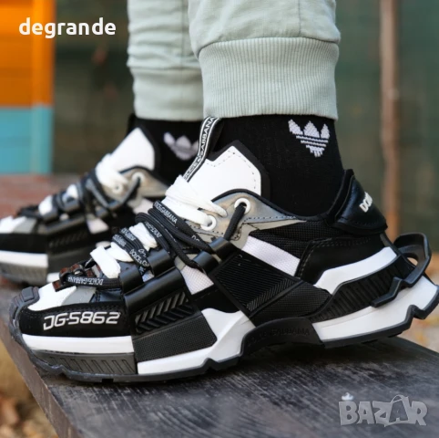 Сникърси Dolce&Gabbana в бяло и черно , снимка 2 - Маратонки - 51033766