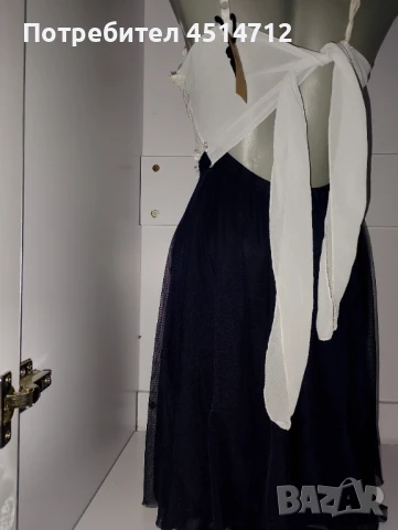 Маркова бутикова рокля уникат+подарък  блуза, снимка 4 - Рокли - 50812348