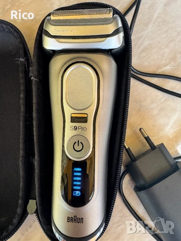 Електрическа самобръсначка Braun Series 9 Pro, снимка 4 - Електрически самобръсначки - 51310371