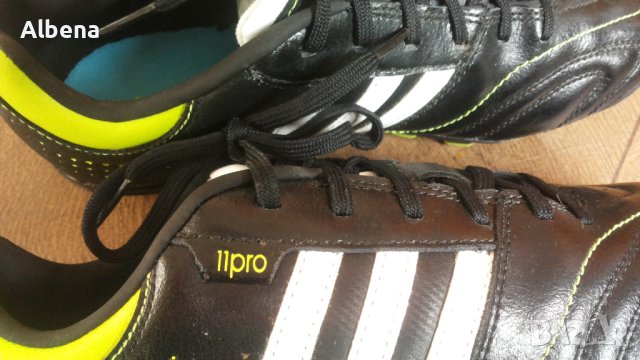 Adidas 11nova PRO Kids Football  Boots Размер EUR 38 / UK 5 детски бутонки естествена кожа 82-14-S, снимка 5 - Детски маратонки - 43761557