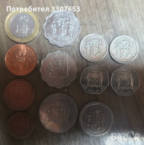 монети Ямайка 12 бр