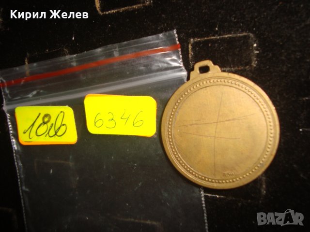 СТАР БРОНЗОВ МЕДАЛ МЕДАЛЬОН с ЛЪВ и ЛАТИНСКА СЕНТЕНЦИЯ 6346, снимка 3 - Антикварни и старинни предмети - 33163966