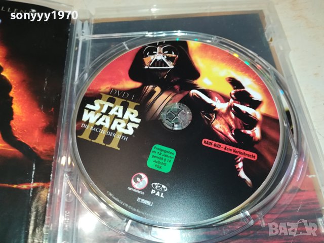 STAR WARS X2 DVD 0502241148, снимка 13 - DVD филми - 44141270