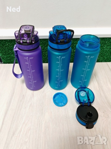 Бутилка/Шише за Вода - BPA Free! - 0.5л, 0.6л, 1л, 2л / Канген, снимка 7 - Други - 40255155