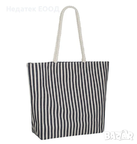 Плажна чанта на райета, 55x15x41см., снимка 2 - Чанти - 50693852