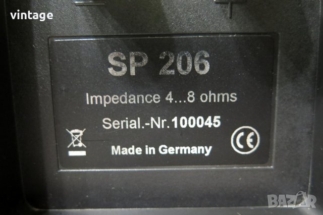 Canton SP 206, снимка 8 - Тонколони - 43420752