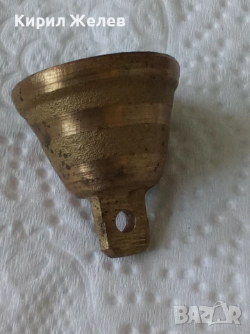 Малка стара бронзова камбанка звънче 53704, снимка 2 - Антикварни и старинни предмети - 53474273