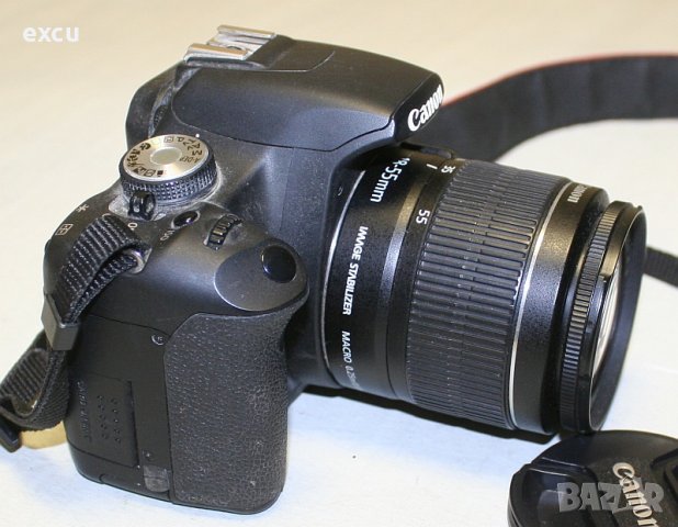Фотоапарат Canon 500D с обектив Canon EF-S 18-55 IS II, снимка 3 - Фотоапарати - 42958465