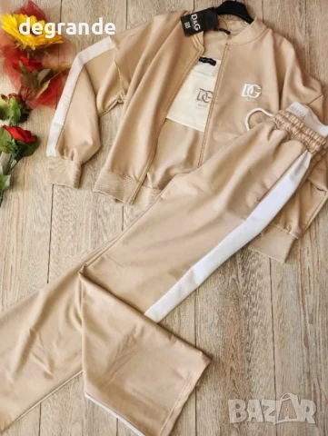 НАМАЛЕН Дамски спортен сет от 3 части D&G , снимка 2 - Комплекти - 51054901