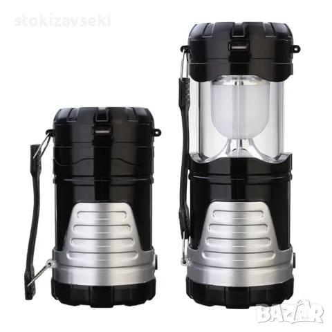 Фенер за излети с диоди и соларно зареждане CAMP LAMPA-10C, снимка 1