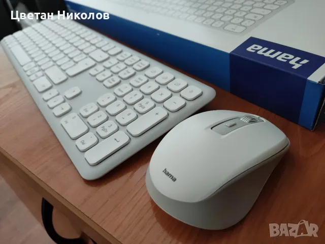 Безжична клавиатура с мишка, USB и Bluetooth , снимка 3 - Клавиатури и мишки - 48782144