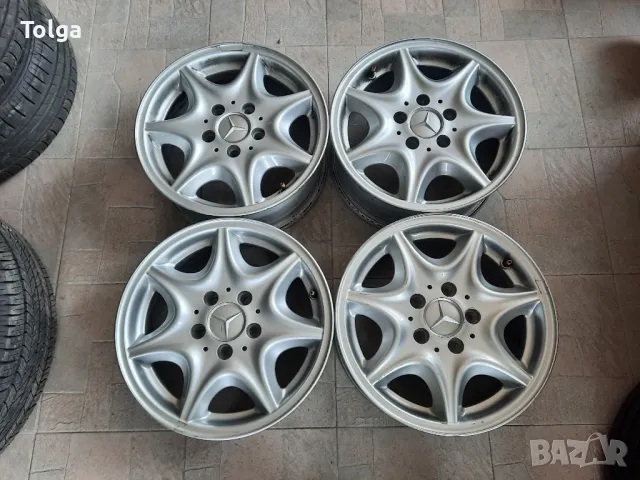 Алуминиеви джанти за Mercedes 15 5x112, снимка 2 - Гуми и джанти - 50131180