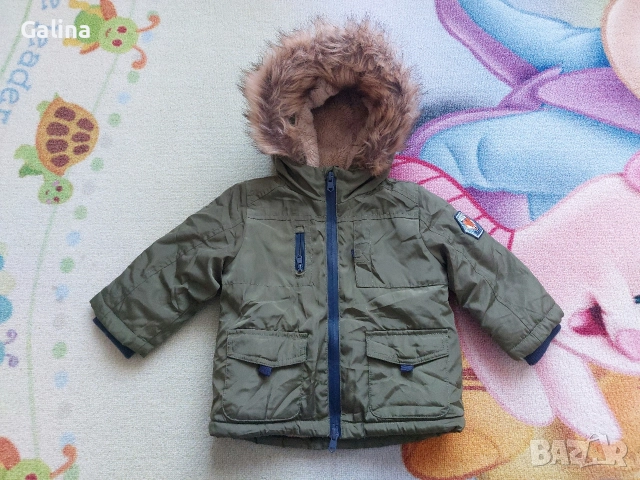 ново зимно яке 9-12м, снимка 2 - Бебешки якета и елеци - 52792182