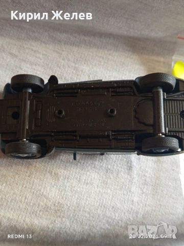 Метална количка CITROEN 2 CV винтидж за КОЛЕКЦИЯ ДЕКОРАЦИЯ 49041, снимка 7 - Колекции - 53557573