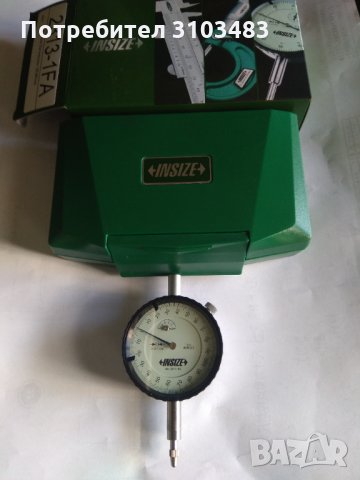 Mitutoyo-Индикаторен часовник No.2046-08/0.01-10mm Made in Japan, снимка 7 - Стругове - 33313811