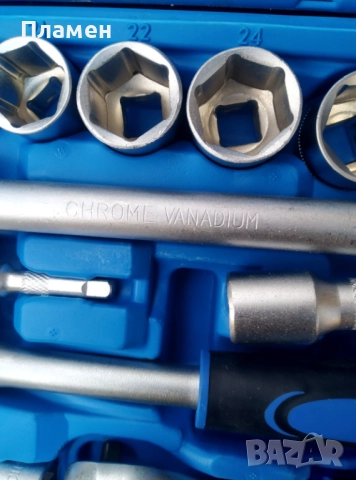 Куфар с инструменти Гидория 108 части хром ванадий MAXFINE, снимка 3 - Гедорета - 52148259