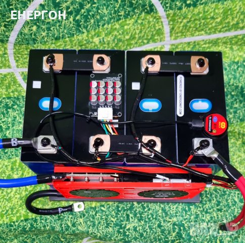 Промо! ГОТОВ 12v 320ач lifepo4 Акумулатор + 250A BMS + Wifi тягов, снимка 5 - Къмпинг осветление - 33811104