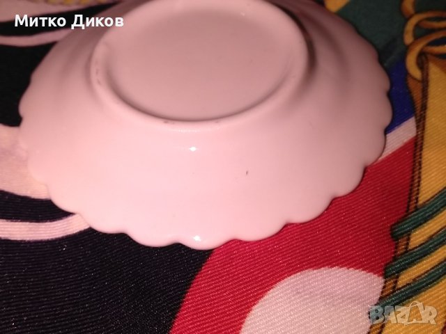 Чиния за украса Людвигсбург Германия фи 8см, снимка 3 - Други - 43676958