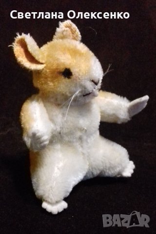 Колекционерска мека играчка Steiff Hamster Goldy , снимка 13 - Колекции - 37743126