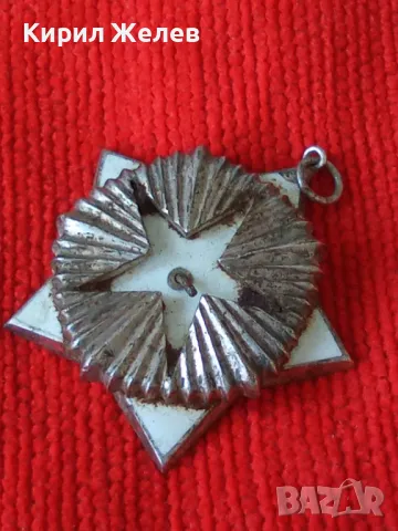 Стар РЯДЪК ДЕБЕЛО ПОСРЕБРЕН с ЕМАЙЛ ОРДЕН СОЦ МЕДАЛ НАГРАДА За КОЛЕКЦИЯ 46934, снимка 15 - Антикварни и старинни предмети - 46495095