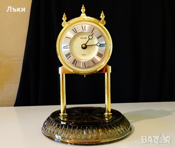Kundo настолен часовник,West Germany. , снимка 3 - Антикварни и старинни предмети - 33145945