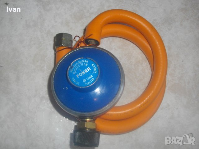 Газов Редуцир Вентил За Пропан-Бутан-Различни-30 mbar/1.5 kg/h-Нови/Ползвани-Немски/Турски-С Маркуч, снимка 9 - Други инструменти - 43624741