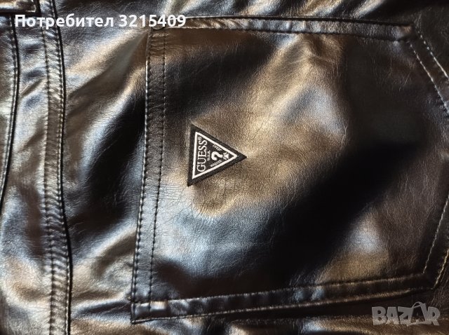 Guess Нов дамски кожен панталон , снимка 2 - Панталони - 43929218