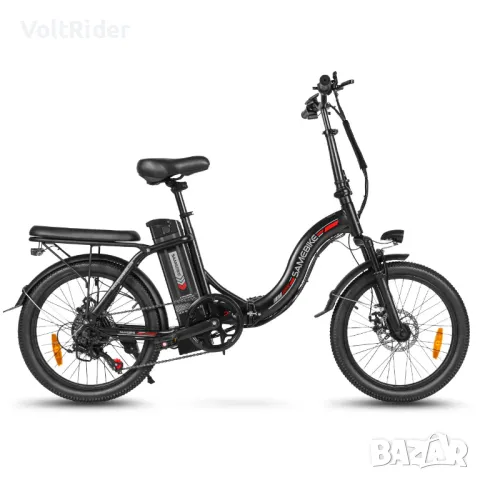 Сгъваемо електрическо колело SAMEBIKE CY20 FT 350W 36V 12Ah, снимка 1 - Велосипеди - 48407941