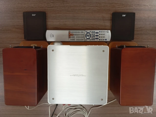 JVC EX-A1 Compact CD DVD System Wood Cone Speakers SP-EXA1 CA-EXA1, снимка 4 - Аудиосистеми - 50479745