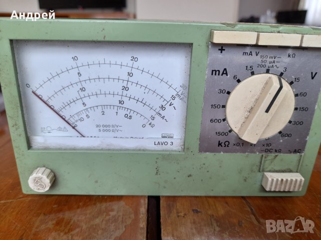 Стар мултицет Lavo 3, снимка 2 - Антикварни и старинни предмети - 35296926