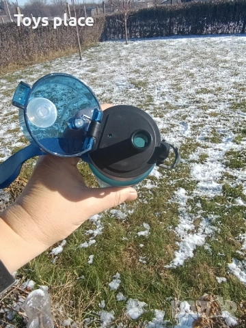 Футболни шишета за вода Меси и Роналдо, Messi and Ronaldo шише за училище с футболисти, снимка 5 - Фен артикули - 53462504