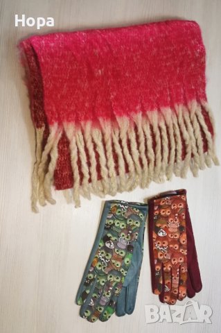 Дамски шалове и ръкавици , снимка 2 - Шапки - 15644905