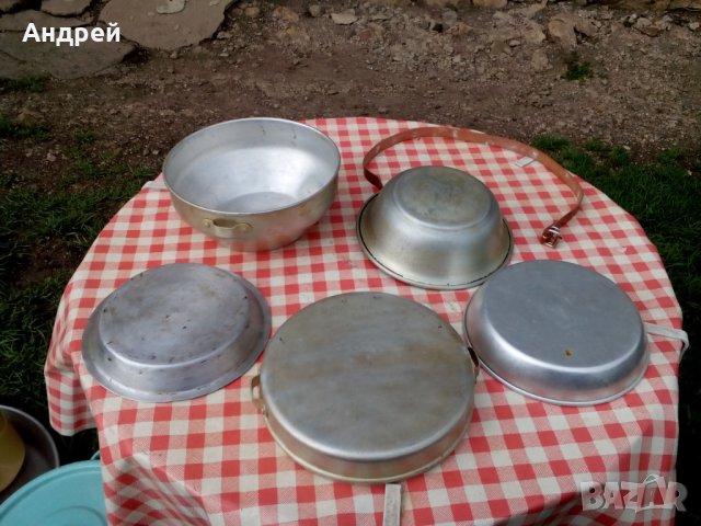 Стара алуминиева кутия,посуда,съдове #11, снимка 5 - Други ценни предмети - 29028728