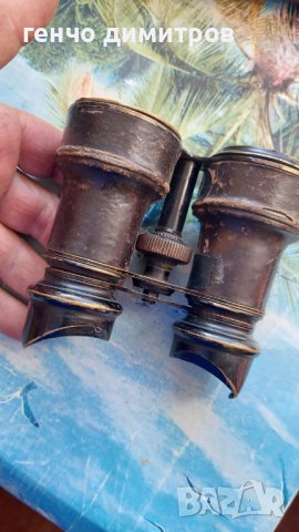 стар военен бинокъл , снимка 2 - Антикварни и старинни предмети - 42943810