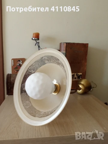 Красив месингов полюлей 20 лв., снимка 3 - Антикварни и старинни предмети - 50564719