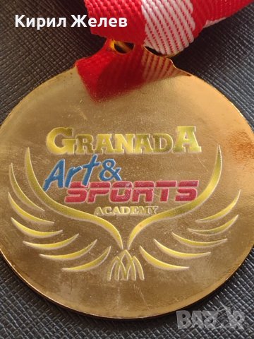 Красив медал GRANADA Art Sports Academy за КОЛЕКЦИОНЕРИ 42623, снимка 3 - Колекции - 43669752
