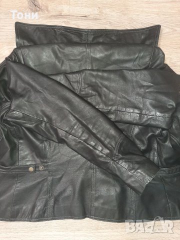 Дамско яке естествена кожа и естествен косъм, снимка 7 - Якета - 33062841