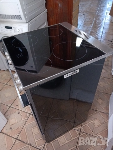 Иноксова свободно стояща печка с керамичен плот Gram с две години гаранция!, снимка 5 - Печки, фурни - 53117010