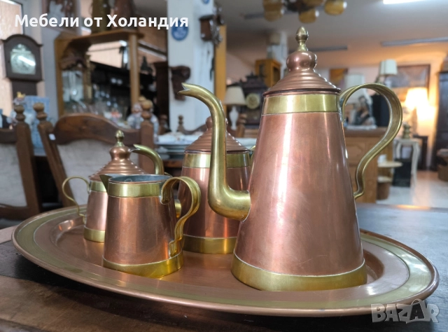 меден сет, снимка 8 - Антикварни и старинни предмети - 52466490