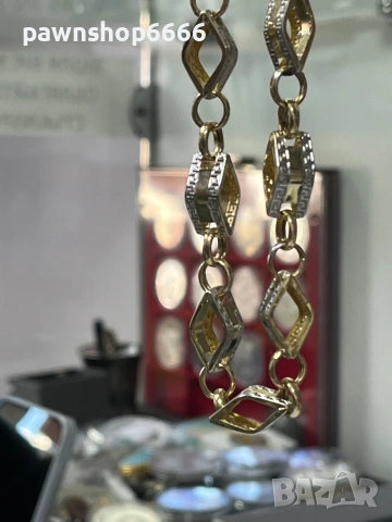 Златен синджир 14 карата 18,77 грама , снимка 3 - Колиета, медальони, синджири - 53256573