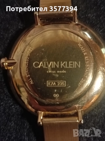 Дамски часовник Calvin Klein , снимка 4 - Дамски - 52307606