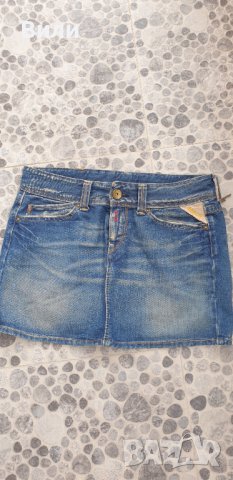 Дънкова пола Replay, снимка 4 - Поли - 37060518